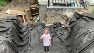 Cistern and irrigation installation Photo